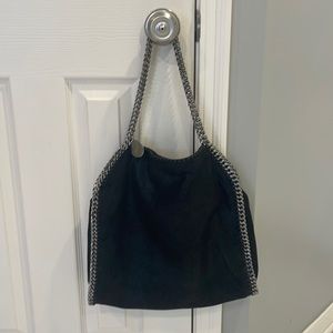 Black Stella McCartney bag with wallet